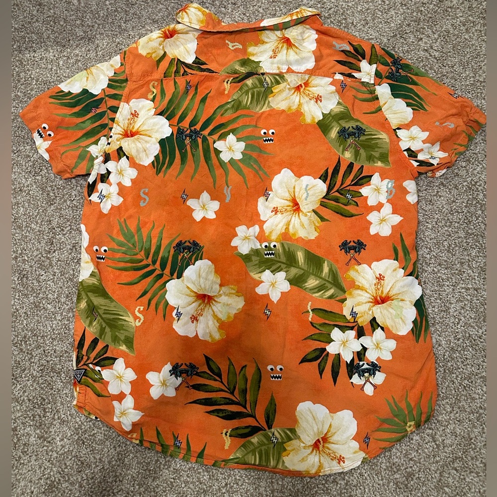 Guess X J Balvin Button Up Size Large - image 3